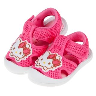 【布布童鞋】HelloKitty凱蒂貓桃色透氣寶寶護趾涼鞋(C0A326H)