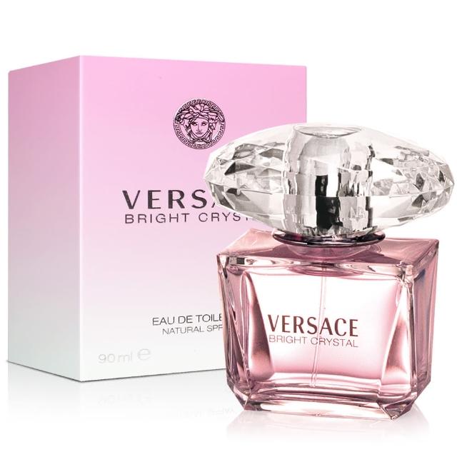 【VERSACE 凡賽斯】香戀水晶女性淡香水90ml(原廠公司貨)