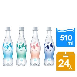 【舒跑】透明系氣泡水510ml(24入/箱)