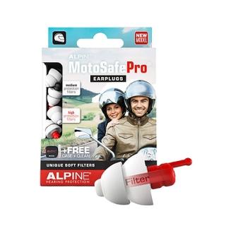 【Alpine】荷蘭原裝進口 MotoSafe Pro 頂級重機耳塞 2副裝