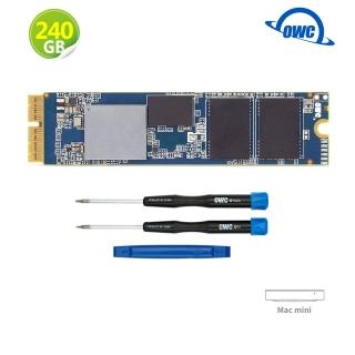 【OWC】Aura Pro X2 240GB NVMe SSD(帶有安裝工具和組件的 Mac mini 升級套件)