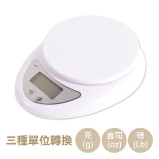 【台灣霓虹】多功能家用液晶電子秤5kg