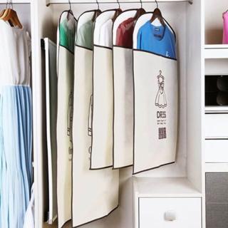 【PS Mall】衣服防塵罩收納袋防塵衣罩中號60*90CM 2入(J493)