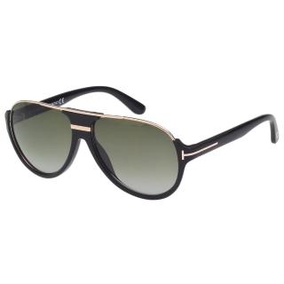 【TOM FORD】飛官款造型 太陽眼鏡(黑色)