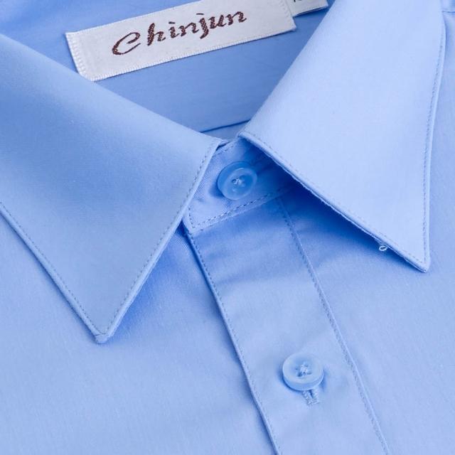 【CHINJUN】簡約商務抗皺襯衫-短袖(男性 商務 襯衫 好穿 舒適)