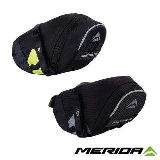 【MERIDA 美利達】自行車綁帶座墊袋 兩色(車包/坐墊/包袋/收納/置物/環島/單車)