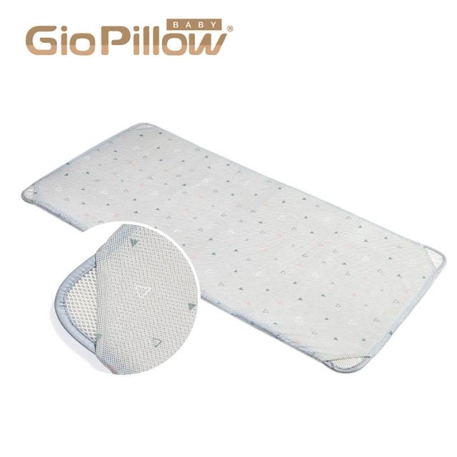 【GIO Pillow】中床 60×120cm 智慧二合一有機棉透氣嬰兒床墊 M號(透氣床墊 可水洗床墊 嬰兒床墊 彌月禮)