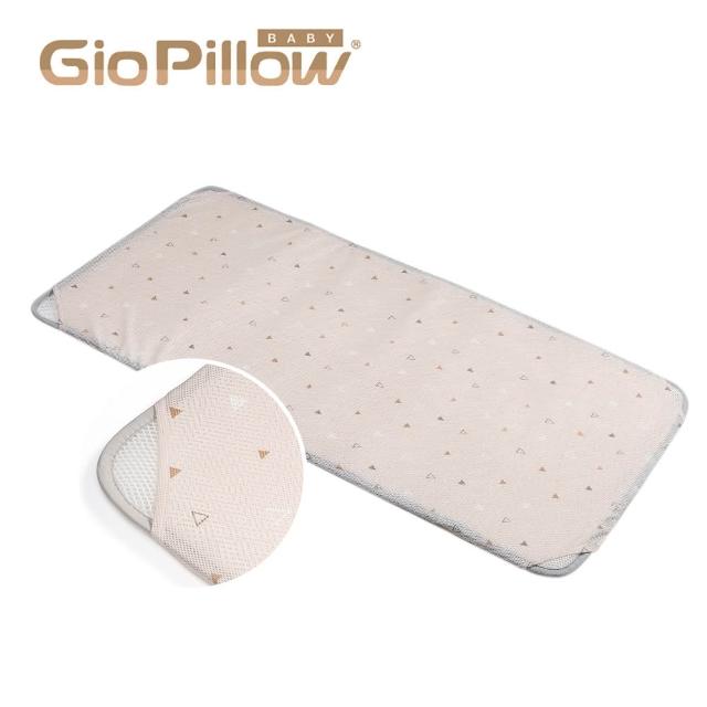 【GIO Pillow】中床 60×120cm 智慧二合一有機棉透氣嬰兒床墊 M號(透氣床墊 可水洗床墊 嬰兒床墊 彌月禮)