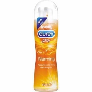 【Durex 杜蕾斯】Durex杜蕾斯熱感潤滑液50ml人體潤滑劑 水溶性潤滑液(情趣用品.潤滑液)