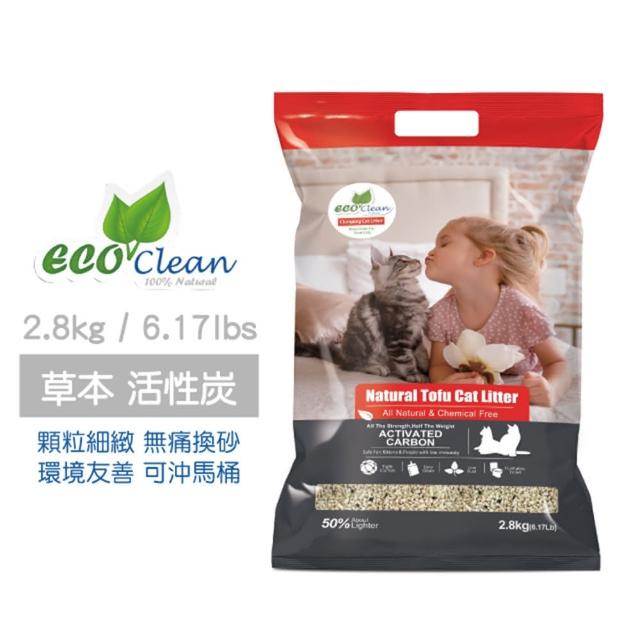 【ECO 艾可】1.5mm極細+仿礦型豆腐貓砂-超強組合4入組(環保貓砂)