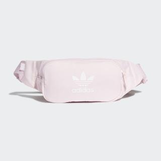 【adidas 愛迪達】ESSENTIAL CROSS BODY 斜背 側背 小腰包 粉色(FL9658)