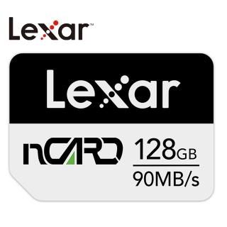 【Lexar 雷克沙】NM nCARD 90MB/s 128GB 記憶卡(華為手機專用卡)