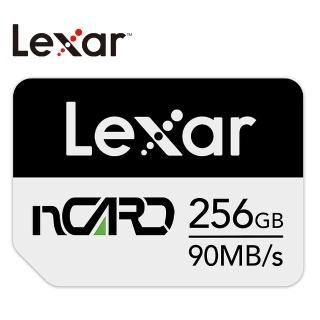 【Lexar 雷克沙】NM nCARD 90MB/s 256GB 記憶卡(華為手機專用卡)