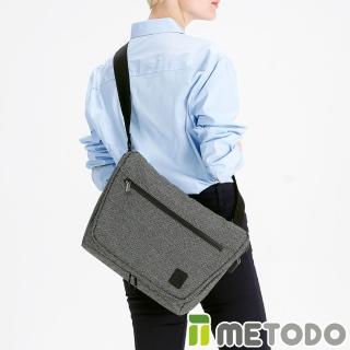 【METODO 防盜包】Messenger Bag 不怕割郵差包(TSL-402黑/輕便耐磨/出遊旅行/日常休閒/防潑水/斜肩包)