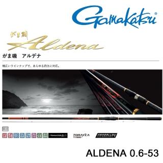 【GAMAKATSU】ALDENA 0.6-53 磯釣竿(公司貨)