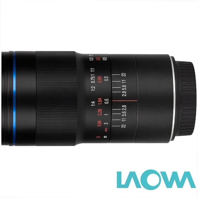 【LAOWA 】老蛙 100mm F2.8 CA-Dreamer Macro 2x 2:1 for SONY E-MOUNT 接環 (公司貨) 百微 微距 手動對焦