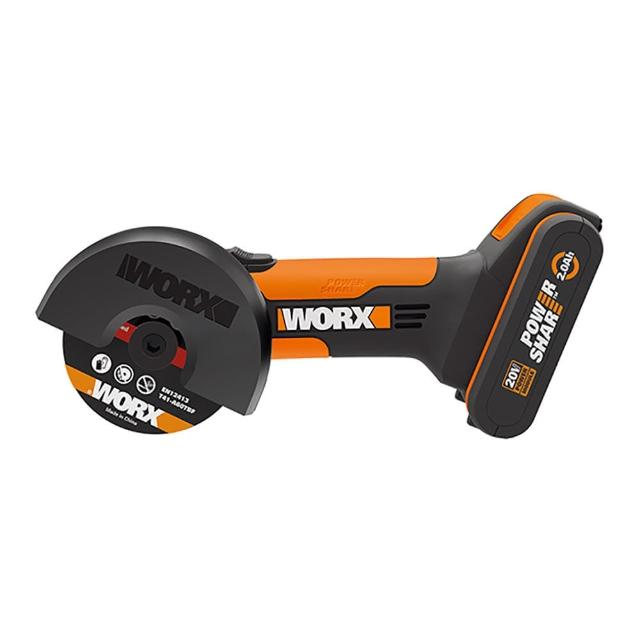 【WORX 威克士】20V / 76mm 迷你砂輪/刻磨機(WX801)