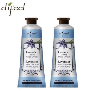 【Difeel 蒂妃】蒂妃 薰衣草舒緩護手霜 2入組(美國原裝進口)