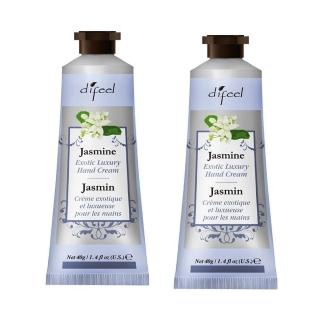 【Difeel 蒂妃】蒂妃 茉莉花撫紋護手霜2入組(滋潤乾燥的皮膚撫平紋路)