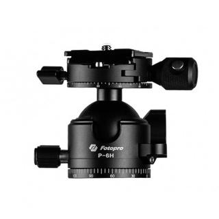 【FOTOPRO】FOTOPRO 富圖寶 P-6H 防沙專業雙全景雲台 黑/銀 P6H 公司貨