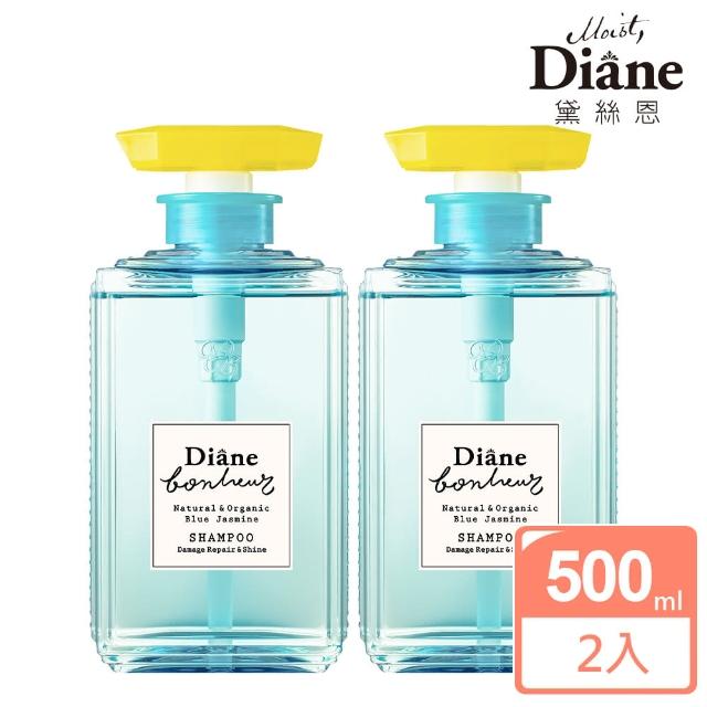 【Moist Diane 黛絲恩】工藝香水 修護亮澤茉莉洗髮露(500mlx2)