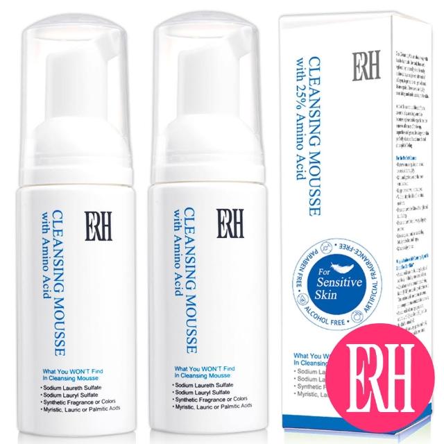 【ERH】25%胺基酸柔敏潔面慕絲50ml(2入)