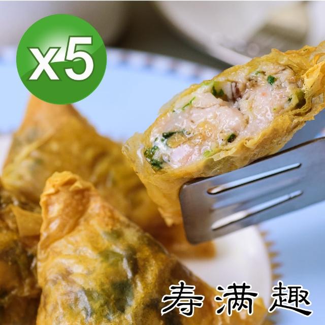 壽滿趣 藍帶五星低醣養生系列 韭菜三角餅10個x5盒 Momo購物網