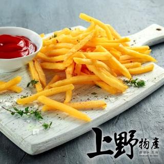 【上野物產】任選 美國製造 美國進口 美式金黃細薯條 x1包(500g/包 薯條 速食 炸物 點心 派對)