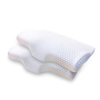【Beroso 倍麗森】買一送一 涼感透氣護頸防鼾記憶枕頭(SGS檢驗合格 護頸枕 禮物 雙十 週年慶)