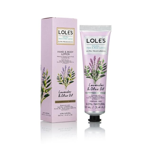 【LOLE’S】薰衣草極潤保濕手部及身體潤膚乳(100ml)