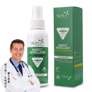 【SKIN Technology】Picaridin 25%瑞斌12H長效防蚊 100ML(派卡瑞丁 噴霧瓶)