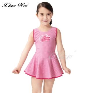 【SARBIS】時尚流行女童連身裙泳裝(NO.B8820068)