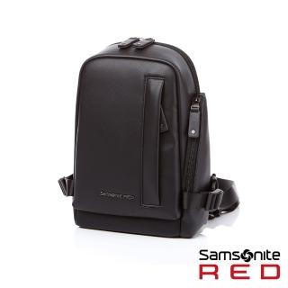 【Samsonite RED】TAEO 摩登商務材質斜背包(HF0)