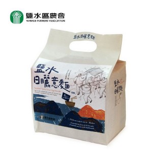 【鹽水區農會】鹽水日曬意麵 -寬麵(100公克*4包/袋)