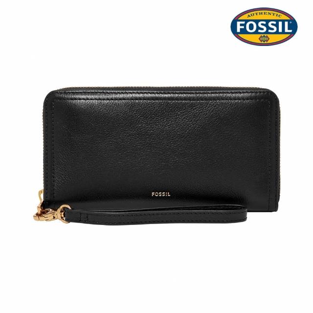 【FOSSIL】Logan 多層真皮拉鍊RFID防盜長夾 出國必備  送禮推薦 (多色任選)