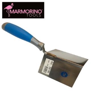 【Marmorino Tools 義大利原裝進口】MO69186 專業牆面塗料 陽角銳利收邊刀(110x75mm DIY 工具)