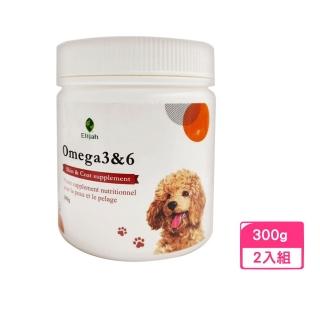 【SNC活麗速】爆毛粉Omeqa3&6 skin&coat supplement 300g(2入組)