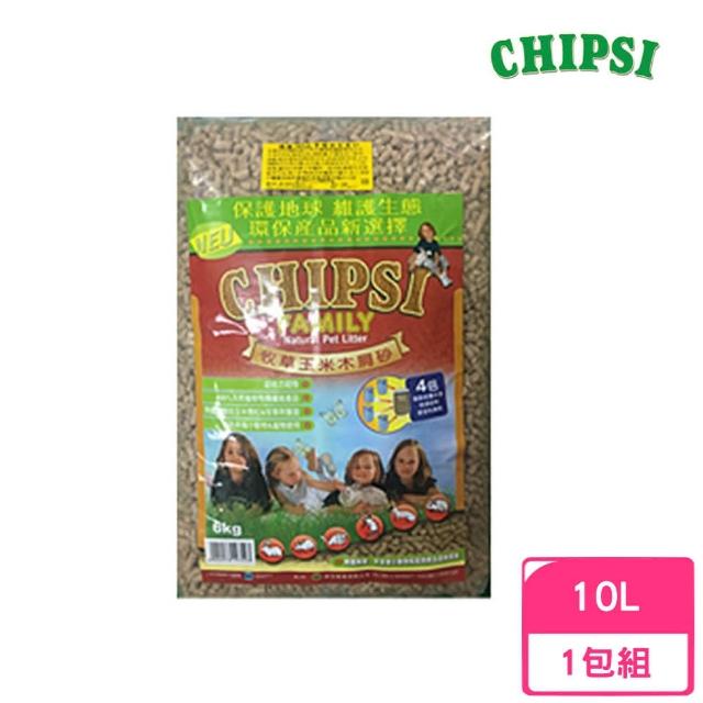 【CHIPSI】德國牧草玉米環保木屑砂 6kg(J27)