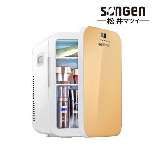 【SONGEN 松井】20L 冷暖兩用變頻右開單門數控電子行動冰箱/冷藏箱/保溫箱/小冰箱(CLT-20L-EG金色)