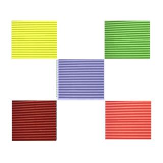 【得藝美術】得藝 4開瓦楞紙 5色入(B)