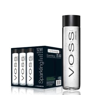 【VOSS 芙絲】挪威氣泡水玻璃瓶裝800mlx12入/箱(原廠總代理直營)