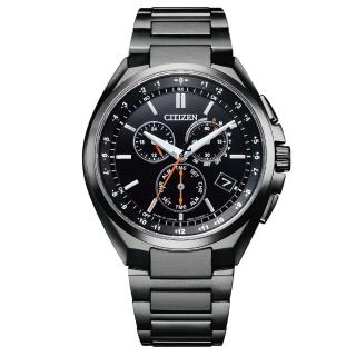 【CITIZEN 星辰】即刻準確鈦金屬電波時尚腕錶(CB5045-60E)