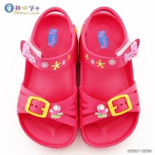 【童鞋城堡】佩佩豬輕量涼鞋 粉紅豬小妹(PG4530-桃)