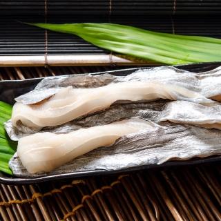 【低溫快配-鮮綠生活】現流手工去刺白帶魚清肉(500g±10%/包 共4包 -凍)