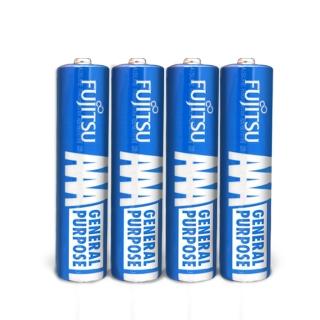 【FUJITSU 富士通】碳鋅4號電池AAA 40顆入 R03 F-GP