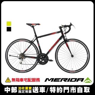 【MERIDA 美利達】入門級彎把公路車 萊得RIDE 91 黑 2020(競速/環島/鋁合金/跑車/自行車/單車/飛輪)