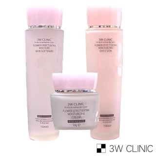 即期品【3W CLINIC】極緻透光嫩白保濕化妝水/乳液/修護霜任選1入(透白 保濕 油水平衡)