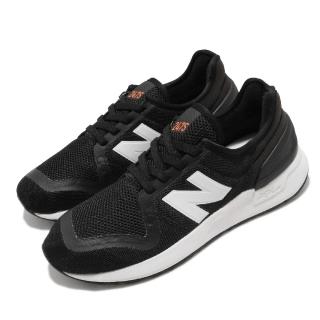 【NEW BALANCE】休閒鞋 YH247SA3 W 寬楦 運動 童鞋 紐巴倫 基本款 簡約 中大童 穿搭 黑 白(YH247SA3W)