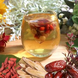 【俽青市集】菓心草本元氣三寶茶三角茶包5gx10入x1袋(紅棗;枸杞;黃耆)
