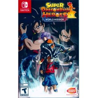 【Nintendo 任天堂】NS Switch 超級七龍珠群雄：世界任務 英日文美版(Super Dragon Ball Heroes: World)